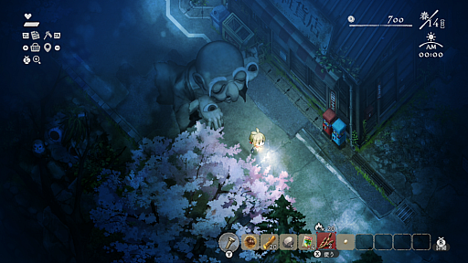 画像ギャラリー No.012のサムネイル画像 / 「夜廻」スタッフの最新作「ほの暮しの庭」，不気味すぎる夜の村の情報を公開。掟を破って深夜の村を探索し，住民たちの秘密に迫る