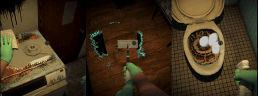 画像ギャラリー No.004のサムネイル画像 / 花王初の3D探索型ホラーアクション「しずかなおそうじ」，Steamで無料公開。襲いかかる“ナニか”から逃げつつ建物を掃除し謎を解き明かそう