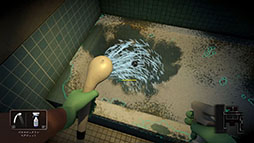 画像ギャラリー No.010のサムネイル画像 / 花王初の3D探索型ホラーアクション「しずかなおそうじ」，Steamで無料公開。襲いかかる“ナニか”から逃げつつ建物を掃除し謎を解き明かそう