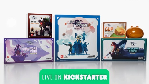 ꡼ No.001Υͥ / Risk of Rain: The Board GameפΥ饦ɥեǥ󥰤KickstarterǼ»档ɸۤ837ˤ6000ߤλٱ