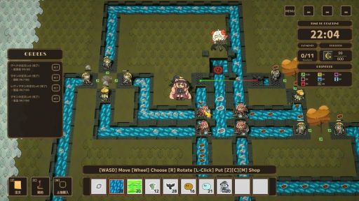 画像ギャラリー No.009のサムネイル画像 / 不労所得で生活したい魔女が工場建設に挑む。ドタバタローグライト工場SLG「Lazy Witch's Factory」,Steamストアページを公開