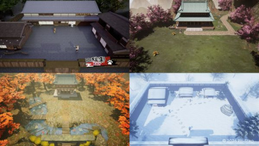 画像ギャラリー No.003のサムネイル画像 / AI音声認識を使った猫忍者育成シム「NINJA CATS: Tactics」，早期アクセス版を4月27日にSteamでリリース。26名のVTuberを声優として起用