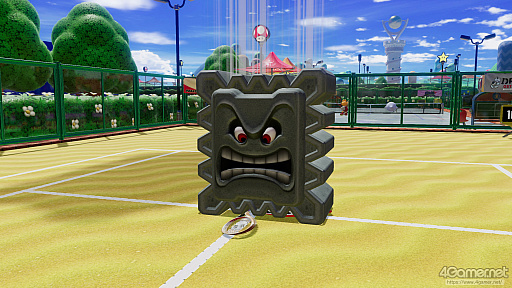 画像ギャラリー No.003のサムネイル画像 / 今度のマリオテニスは，ラケット次第で試合の流れが変わる！　シリーズ最多キャラ＆遊びもストーリーも充実した「マリオテニス フィーバー」を紹介