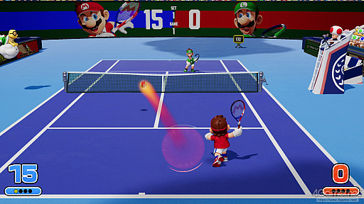 画像ギャラリー No.016のサムネイル画像 / 今度のマリオテニスは，ラケット次第で試合の流れが変わる！　シリーズ最多キャラ＆遊びもストーリーも充実した「マリオテニス フィーバー」を紹介