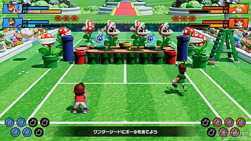 画像ギャラリー No.036のサムネイル画像 / 今度のマリオテニスは，ラケット次第で試合の流れが変わる！　シリーズ最多キャラ＆遊びもストーリーも充実した「マリオテニス フィーバー」を紹介