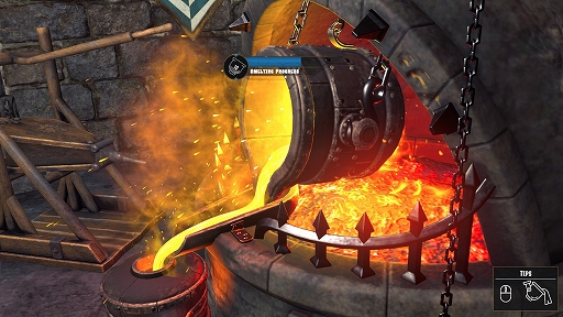 画像ギャラリー No.002のサムネイル画像 / 王城に仕える鍛冶師として伝説の装備を鍛え上げる。シミュレーションゲーム「大鍛冶師」，正式版を本日リリース