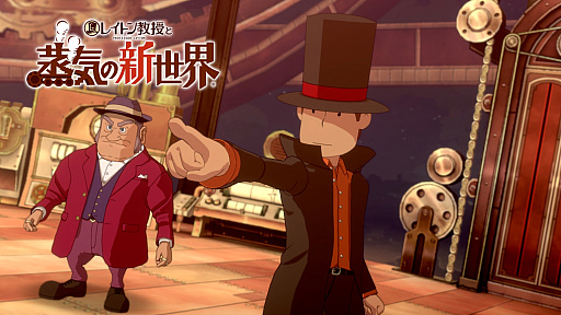 画像ギャラリー No.028のサムネイル画像 / 「レイトン教授と蒸気の新世界」，最新映像とキャストインタビューを公開。PS5とSteam対応が決定，メインテーマは久石 譲氏×幾田りらさん