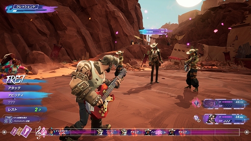 画像ギャラリー No.004のサムネイル画像 / 音楽がテーマのターン制RPG「People of Note」本日発売。名作JRPG風システムに，リズムゲームやミュージカル要素を融合