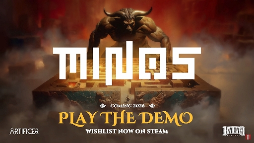 画像ギャラリー No.001のサムネイル画像 / ミノタウルスとして迷宮を作り上げるダンジョン構築型ローグライト「Minos」,2026年にリリース。デモ版の配信もスタート