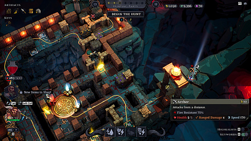 画像ギャラリー No.002のサムネイル画像 / ミノタウロスとなって迷宮を造り，侵入者を迎え討て。ローグライクストラテジー「Minos」のリリース日が4月9日に決定