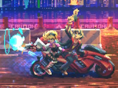 二つの戦場を同時に戦う2Dアクション「Neon Inferno」(ほぼ日 インディーPick Up!)