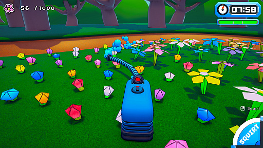 画像ギャラリー No.010のサムネイル画像 / 吸って，壊して，また吸い込む。自我を持った掃除機を操る「ACUVAC: A Suck and Blow Adventure」（ほぼ日 インディーPick Up！）