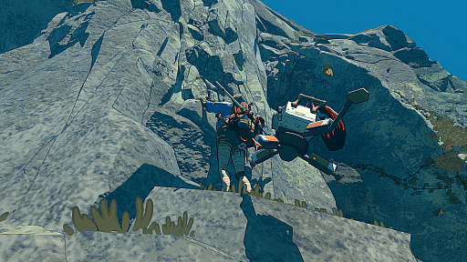 画像ギャラリー No.003のサムネイル画像 / 指先で岩肌と対話する静かな登山シム「Cairn」（ほぼ日 インディーPick Up！）