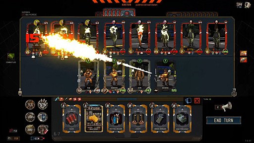 画像ギャラリー No.004のサムネイル画像 / ターン制カードバトルと装備掘りでゾンビを殲滅させていく「Dead Grid」（ほぼ日 インディーPick Up！）