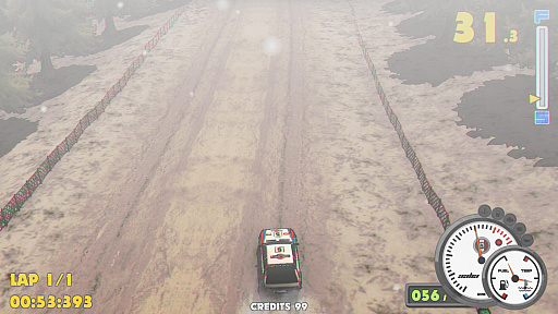 画像ギャラリー No.005のサムネイル画像 / パッドで気持ちよくドリフトできる「Super Woden: Rally Edge」（ほぼ日 インディーPick Up！）