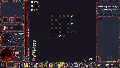 画像ギャラリー No.007のサムネイル画像 / 呪われたダンジョンにノノグラムで挑む「CiniCross」（ほぼ日 インディーPick Up！）