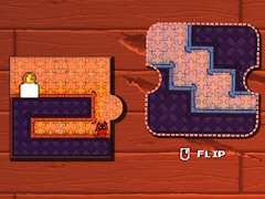 ピースの中のキャラクターを動かして出口を目指すパズルプラットフォーマー「Piece by Piece」（ほぼ日 インディーPick Up！）