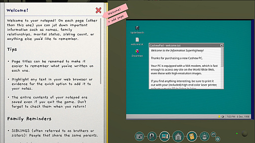 画像ギャラリー No.010のサムネイル画像 / インターネットを駆使して一族の謎を解き明かす推理ゲーム「The Roottrees are Dead」（ほぼ日 インディーPick Up！）