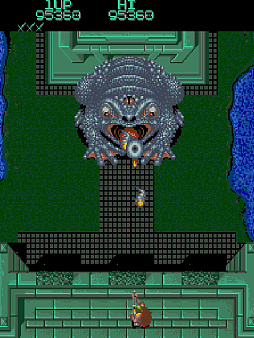 画像ギャラリー No.004のサムネイル画像 / 侵略してくる妖獣軍団を迎え撃て。「バトランティス」,アーケードアーカイブス版を10月9日配信。1987年にKONAMIから発売されたSTG