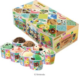 画像ギャラリー No.001のサムネイル画像 / B-R サーティワン アイスクリーム，コラボ商品「どうぶつの森 スペシャルセット」の追加販売を決定。モバイルオーダーで7月23日11：00から受付