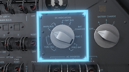 画像ギャラリー No.043のサムネイル画像 / 膨大な数のスイッチや計器におののく。「Reentry - A Space Flight Simulator」で，アポロ宇宙船の操縦（のごく一部）を体験してみた