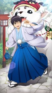 画像ギャラリー No.003のサムネイル画像 / 「銀魂 すまほ ばとるくろにくる」，正式サービスを2月4日に開始。ピックアップガチャで登場するSSRカードのイラストを先行公開