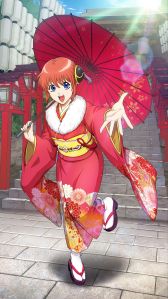 画像ギャラリー No.004のサムネイル画像 / 「銀魂 すまほ ばとるくろにくる」，正式サービスを2月4日に開始。ピックアップガチャで登場するSSRカードのイラストを先行公開