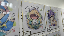 画像ギャラリー No.005のサムネイル画像 / 「風来のシレン6」発売2周年を記念したポップアップショップの模様をレポート。イラストの展示，作中の罠を模したディスプレイなど盛りだくさん