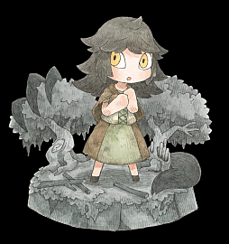 画像ギャラリー No.006のサムネイル画像 / トラウマに満ちた絵本の世界を喰らって,怪物になった少女たちを救うADV「シニガミ姫と異書館ノ怪物」,2026年4月30日に発売