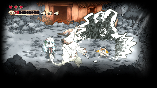 画像ギャラリー No.018のサムネイル画像 / トラウマに満ちた絵本の世界を喰らって,怪物になった少女たちを救うADV「シニガミ姫と異書館ノ怪物」,2026年4月30日に発売