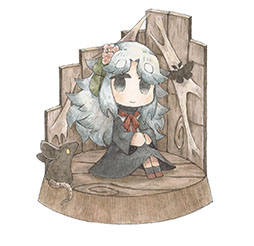 画像ギャラリー No.007のサムネイル画像 / 「シニガミ姫と異書館ノ怪物」，モノとメェルらメインキャラクターが持つ新たな能力が公開に