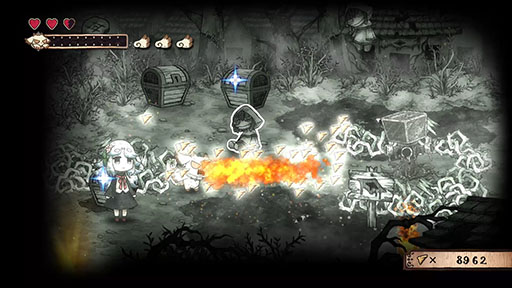 画像ギャラリー No.009のサムネイル画像 / 「シニガミ姫と異書館ノ怪物」，モノとメェルらメインキャラクターが持つ新たな能力が公開に