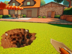 ひたすら穴を掘るゲーム「A Game About Digging A Hole」,PS5 / Xbox Series X|S / Switch版をリリース。シンプルなゲームプレイが魅力