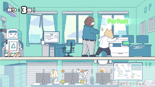 画像ギャラリー No.002のサムネイル画像 / ［プレイレポ］「リズム天国」風のゲーム「リズムアニマルカフェ」の最新デモ配信中。かわいい動物たちとポップな音楽にノろう！