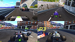 画像ギャラリー No.009のサムネイル画像 / 初心者から上級者まで楽しめるレースゲーム「4PGP」，本日発売。1990年代のアーケードレースゲームの雰囲気で，白熱のレースに挑戦しよう