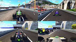 画像ギャラリー No.010のサムネイル画像 / 初心者から上級者まで楽しめるレースゲーム「4PGP」，本日発売。1990年代のアーケードレースゲームの雰囲気で，白熱のレースに挑戦しよう