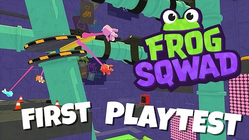 画像ギャラリー No.008のサムネイル画像 / 「Fall Guys」開発メンバーによる協力型ACT「Frog Sqwad」のプレイテストが2月6日から開催。Steamにて参加を受付中