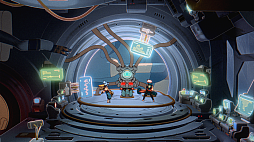 画像ギャラリー No.010のサムネイル画像 / レトロアニメ調の2人協力プレイアドベンチャー「オービタルズ」の最新映像が公開に。2026年夏発売