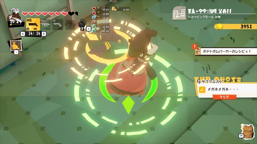 画像ギャラリー No.005のサムネイル画像 / ［プレイレポ］「DAMON and BABY」，子連れ魔王のユーモラスかつハードボイルドな珍道中をツインスティックシューターで描く