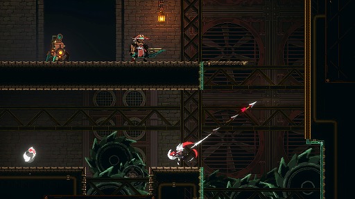 画像ギャラリー No.004のサムネイル画像 / クナイによる瞬間移動を駆使し,一撃死の世界を駆け抜ける。高速2Dアクション「INARI」,Steamストアページを公開。日本語にも対応予定