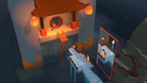 画像ギャラリー No.007のサムネイル画像 / 鏡を使ったギミックを軸にした3Dパズル「AiliA」,Steamでリリース。現実世界と鏡像世界を行き来できる力を持った少女を操作し,姉の救出を目指す