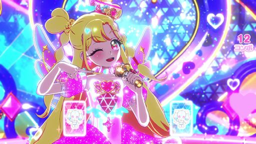 画像ギャラリー No.017のサムネイル画像 / プリティーシリーズの最新作「おねがいアイプリ」，1だんを4月2日に稼動。新たな主人公「いのり」「あおい」が登場