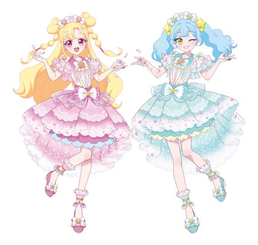 画像ギャラリー No.009のサムネイル画像 / 「おねがいアイプリ」,4月2日から順次稼動する1だんの追加情報を公開。新たなキャラクター「ぐみ」のバズリウムコーデも楽しめる