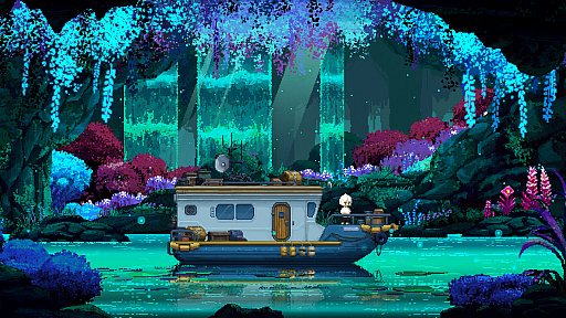 画像ギャラリー No.002のサムネイル画像 / 未知の惑星で釣りをして,住民との交流も楽しめる放置系ADV「オリオン・ブルー」,Steamストアページを公開中