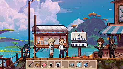 画像ギャラリー No.007のサムネイル画像 / 未知の惑星で釣りをして,住民との交流も楽しめる放置系ADV「オリオン・ブルー」,Steamストアページを公開中