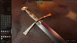 画像ギャラリー No.005のサムネイル画像 / 鍛冶師シム「ブレイドソング」,早期アクセス版をSteamでリリース。刃の成形ツールと緻密なモジュラー構築システムで,あらゆる剣を作れる