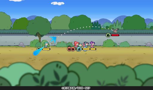 画像ギャラリー No.002のサムネイル画像 / 「忍たま乱太郎 ふっとびパズル!の段 あげいん!」,1月28日に正式サービスを開始。登場するキャラクターは40体以上