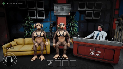 画像ギャラリー No.001のサムネイル画像 / 見ざる，聞かざる，言わざる，歩かざる。能力が制限された4匹の猿になって脱出ショーに挑む「Dr.Ragnam Show」，Steamストアページを公開