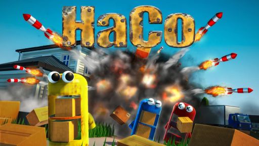 画像ギャラリー No.001のサムネイル画像 / 旧世代のロボットを操作して，住宅街で荷物を盗み出す「HaCo」，Steamストアページを公開中。最大4人でのオンライン協力プレイにも対応