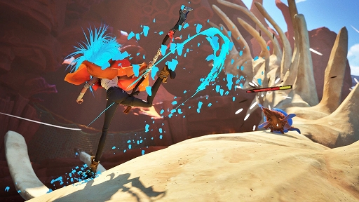 画像ギャラリー No.007のサムネイル画像 / ハイスピードアクションADV「フェイディング・エコー」，ストーリーを紹介する最新トレイラーを公開。Steamで体験版を配信開始